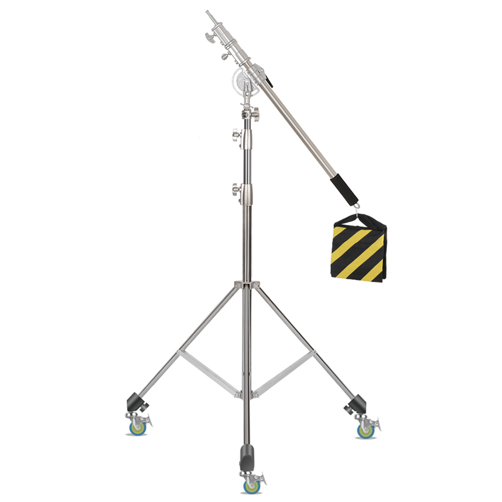 Photography Lighting And Background - SH 2.8M 스테인레스 스틸 라이트 스탠드