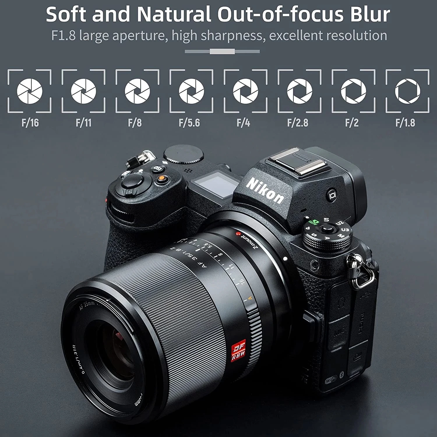 Nikon Camera Z50 - NEW VILTROX AF 35mm F1.8 니콘
