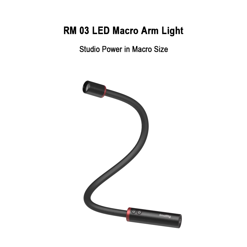 Photography Lighting Angles - SmallRig RM-03 매크로 사진 촬영용 LED