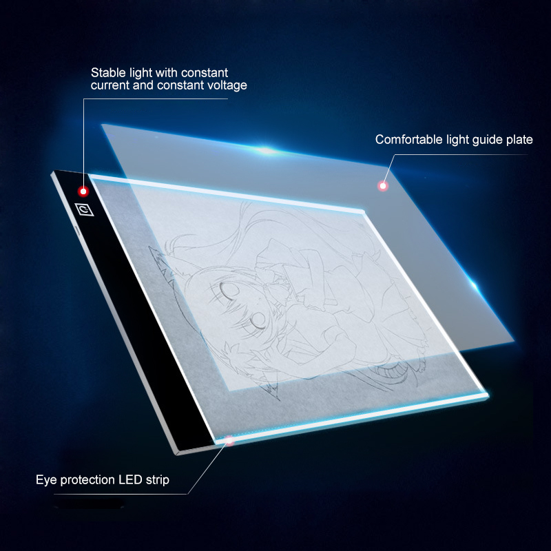 LED 복사 테이블 드로잉 보드 어린이용 빛 투과 복사 - Photography Lighting Board 리뷰 및 가격