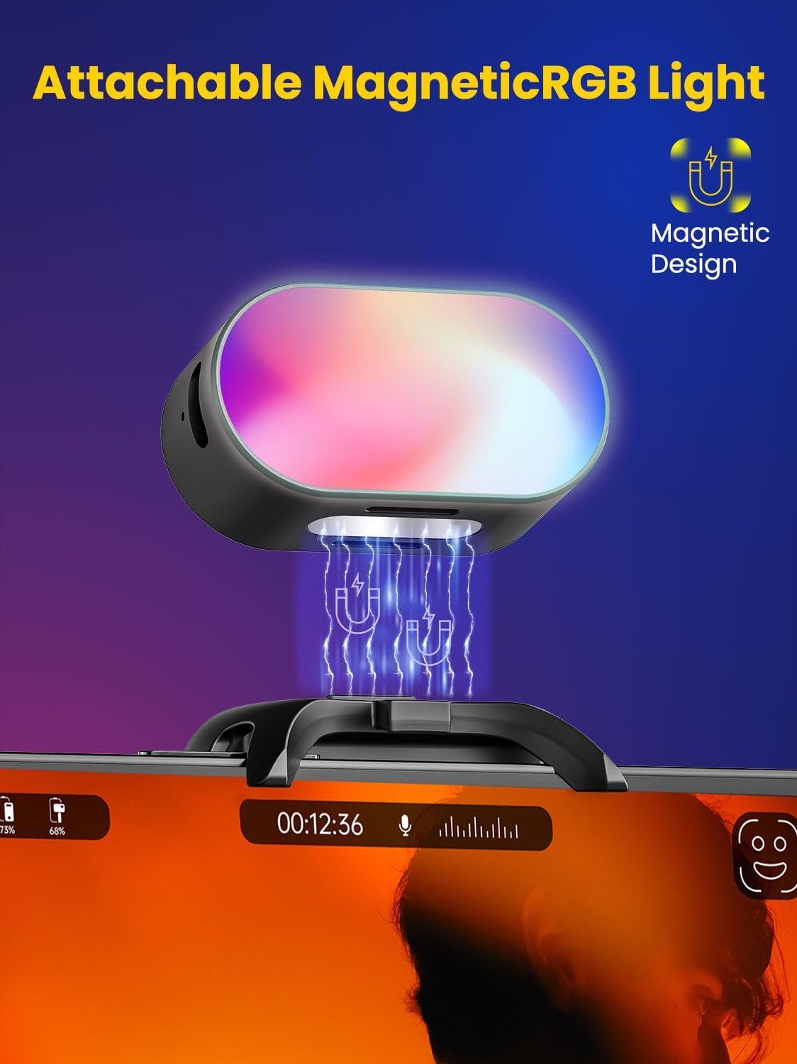아오촨 미니 RGB 마그네틱 필 라이트 3단계 밝기 조 - Photography Lighting Equipment 리뷰 및 가격
