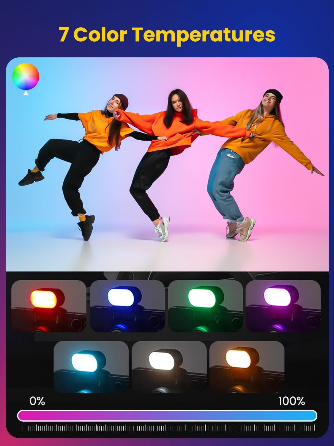 아오촨 미니 RGB 마그네틱 필 라이트 3단계 밝기 조 - Photography Lighting Equipment 리뷰 및 가격