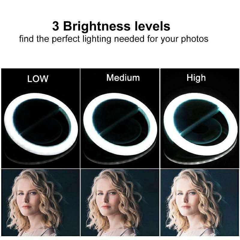 LED 셀카 링 라이트, USB 충전 필 라이트, 셀카 - Photography Lighting Equipment 리뷰 및 가격