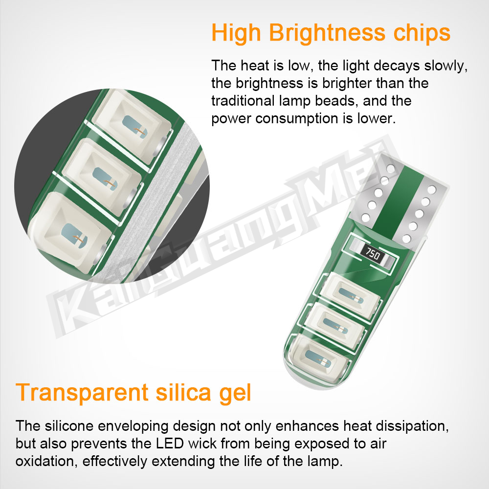 2/10PCS T10 W5W LED 빛 Canbus 자 - Interior Photography Lighting 리뷰 및 가격
