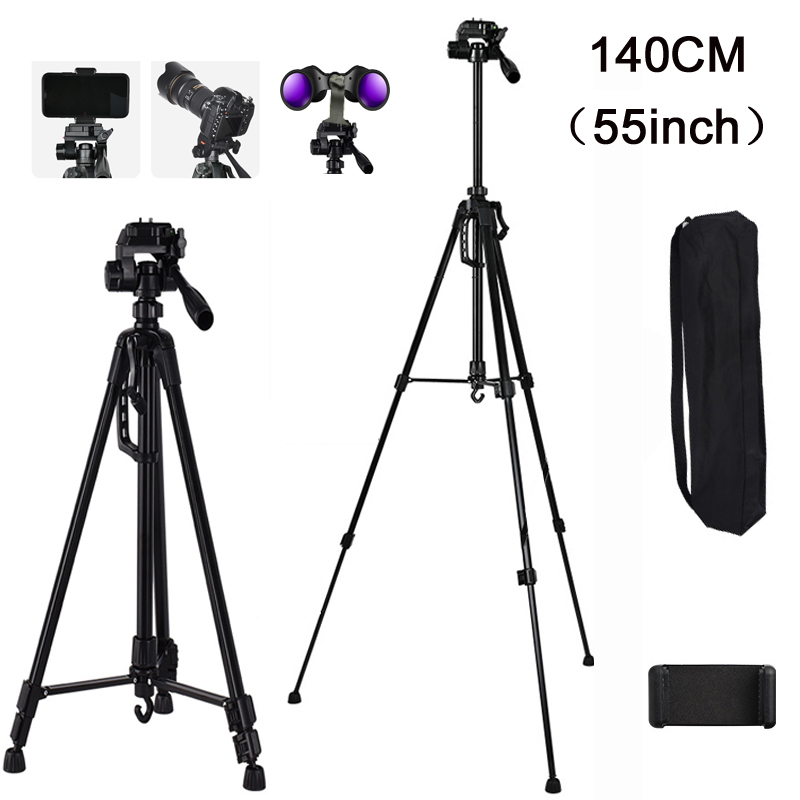 55인치 범용 삼각대 스탠드 (휴대폰 카메라, 쌍안경, - Photography Lighting Indoor 리뷰 및 가격